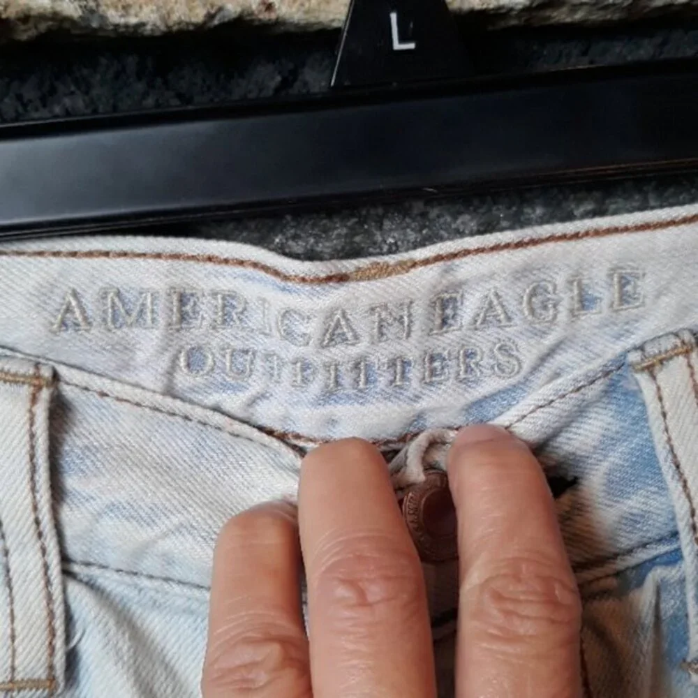 American Eagle Outfitters factory distress summer shorts sz 6 - Picture 5 of 9